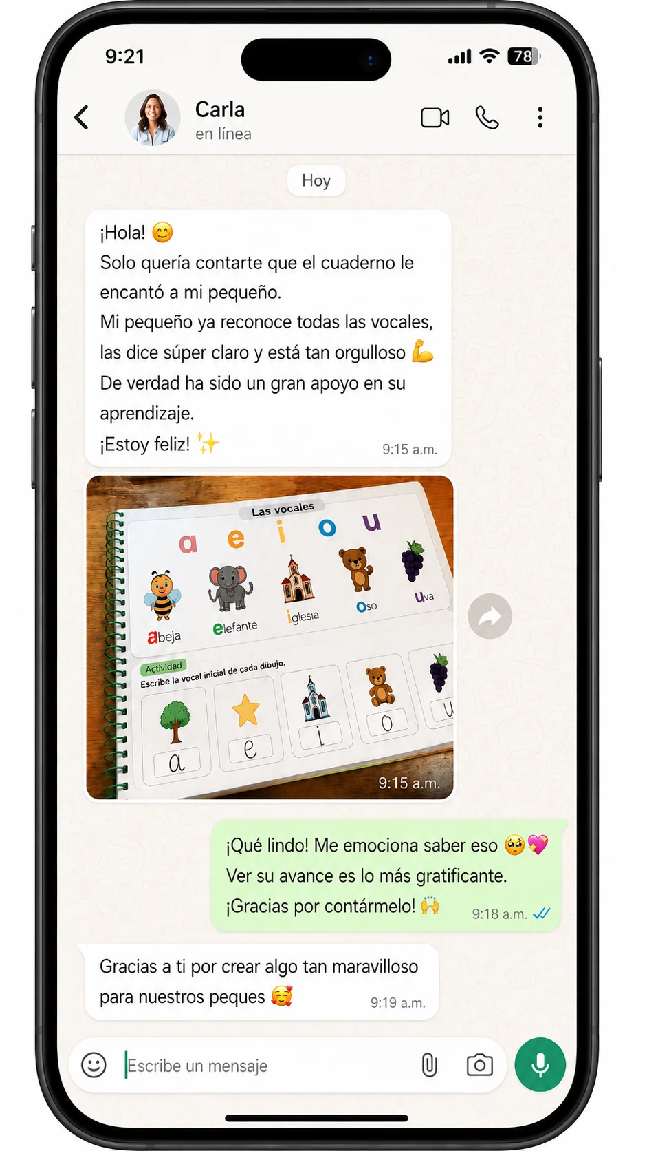 Testimonio de Carla