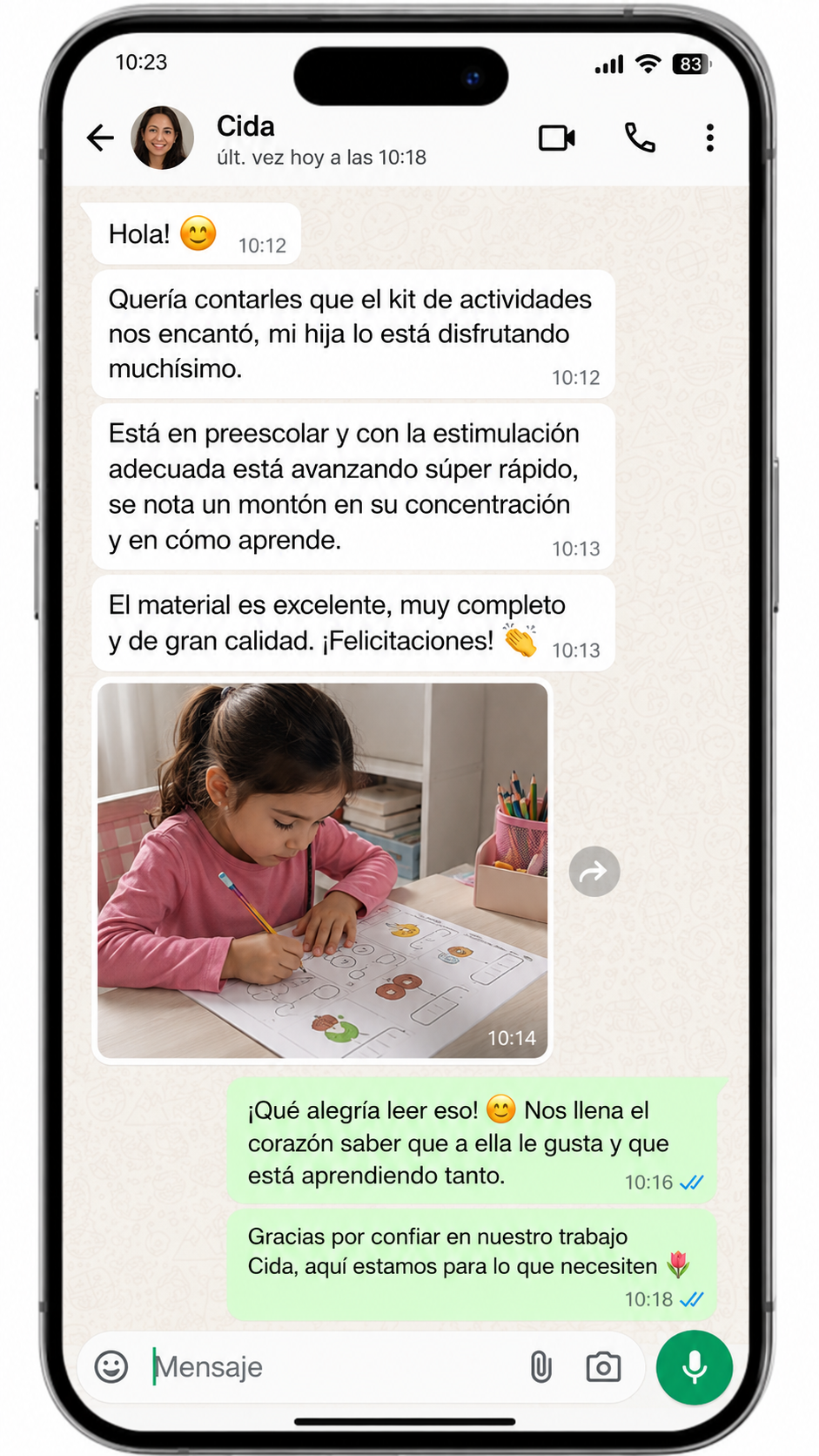 Testimonio de Cida