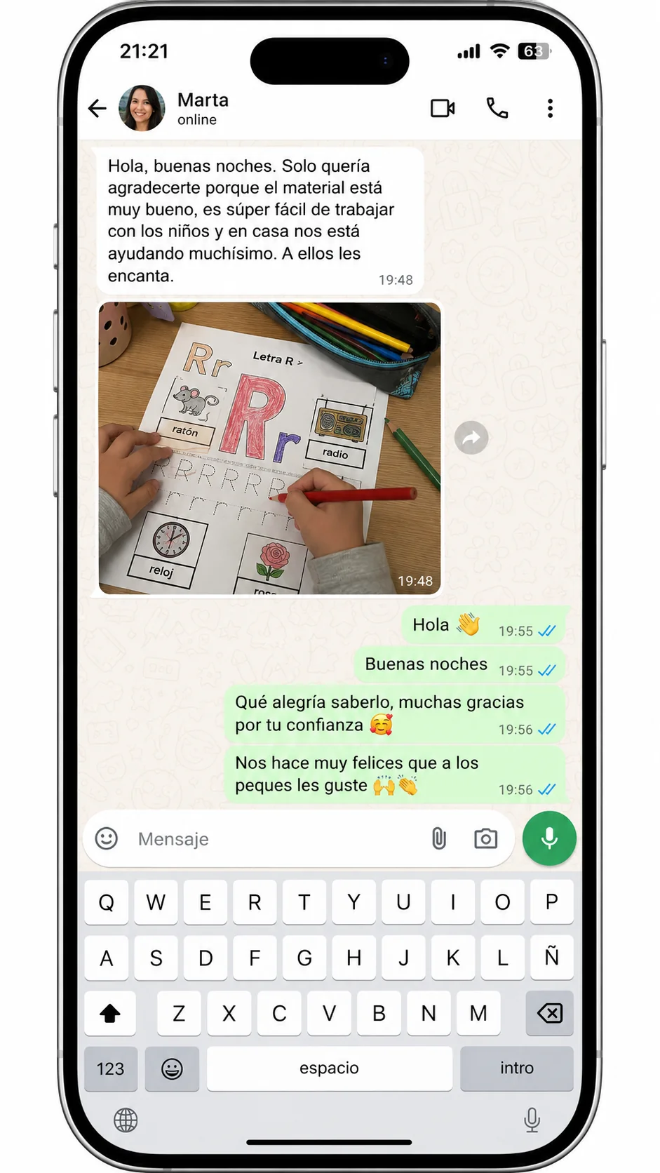 Testimonio de Marta
